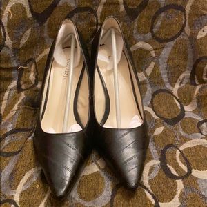 Cabrizi Women Black EEL Heels